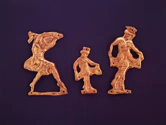 Dançarinos da deusa Demeter (ouro)